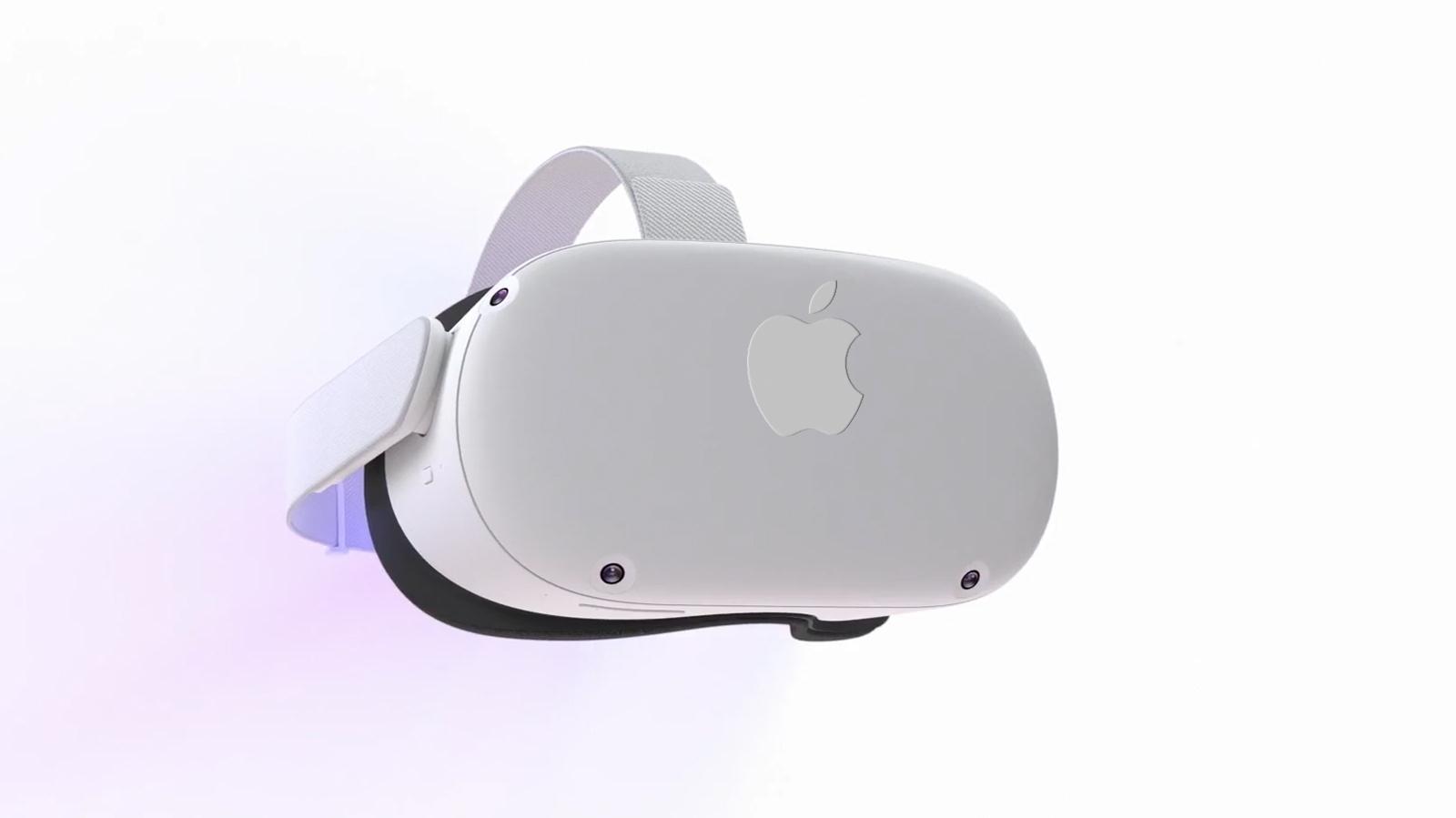 Apple AR headset render